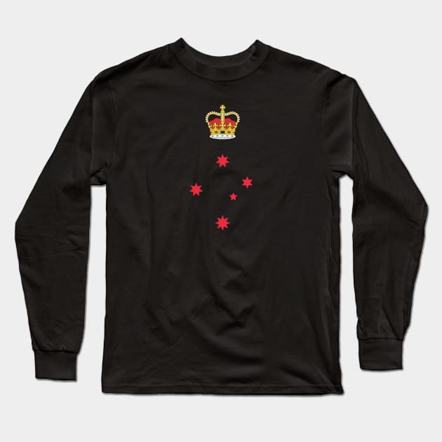 Governor of Victoria Long Sleeve T-Shirt by Wickedcartoons